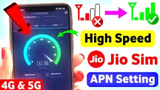 Jio APN Settings 😱🔥  Jio Network Problem  Jio Net Slow Problem  Jio Sim Network Problem  Jio APN [upl. by Hibbitts503]