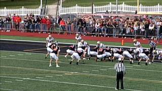 College Football Nebraska Wesleyan University vs Doane 2014 2nd Half [upl. by Lodhia]