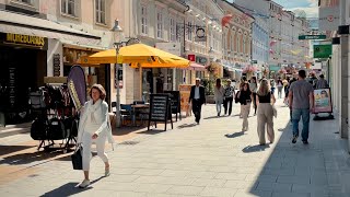 Walk in Historic Old Town of Sankt Pölten September 2022 Austria  4K HDR [upl. by Duleba47]