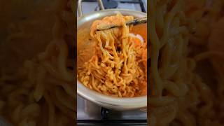 Creamiest cheesy buldak 👌 ramyun asmr [upl. by Aedni]