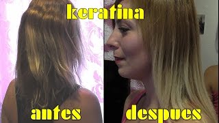 tratamiento keratina brasileña paso a pasobrazilian keratin treatment step [upl. by Jabe737]