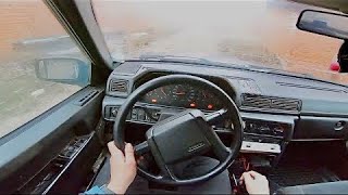 1992 Volvo 940 POV TEST DRIVE  ТЕСТ ДРАЙВ ОТ ПЕРВОГО ЛИЦА [upl. by Epolenep227]