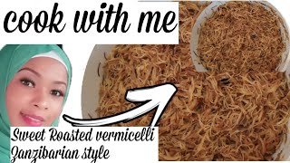 Sweet roasted vermicellivermicelli noodles recipe [upl. by Linden235]