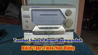 Servis Tape Polytron SM8001 Rusak Tidak Hidup [upl. by Tav]