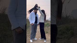 Pehli Peshi Punjabi Song By Arjan Dhillon Couple Video 🧣 viral shorts [upl. by Irami]