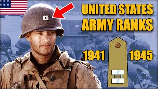 United States Army Ranks in World War II [upl. by Seuqcaj]