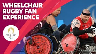 Wheelchair Rugby Fan Experience ♿🏉 [upl. by Hayashi]