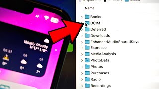ANY iPhone How To Access DCIM folder [upl. by Lennie]