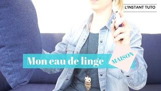 Quelle est la recette dune eau de linge à la lavande [upl. by Asil]