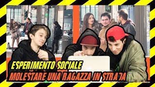 ESPERIMENTO SOCIALE  MOLESTARE UNA RAGAZZA IN STRADA [upl. by Adnorhs]