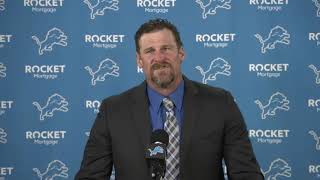 New Lions head coach Dan Campbell Were going to bite a kneecap off [upl. by Danyluk]