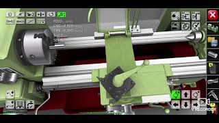 Lathe simulator tutorial 1 Preparations [upl. by Attenhoj]