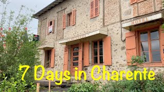 7 days in Charente French Countryside Life [upl. by Ahtamat]