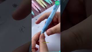 Bút chì cá heo tập viết cho bé lớp 1 bút chìbấm xuhuong gamingontiktok acrylic capcut washitape [upl. by Notnel]