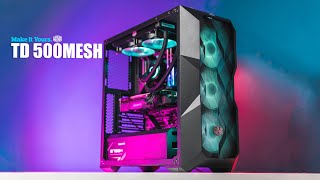 A Beautiful Airflow Case By Cooler Master  MasterBox TD500 MESH Review [upl. by Digirb]