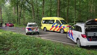 Drie autos betrokken bij ongeval in Vierhouten [upl. by Marney]