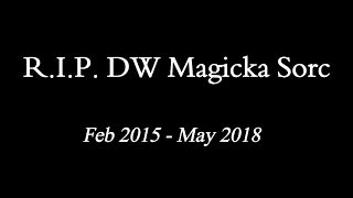 ESO PvP In Memory Of A Lost ArtDW Magicka Sorcerer [upl. by Care]