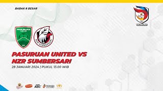 PASURUAN UNITED VS NZR SUMBERSARI [upl. by Sema]