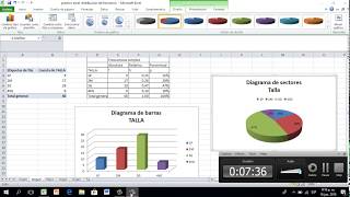 EXCEL VARIABLE CUALITATIVA ORDINAL [upl. by Yemaj]