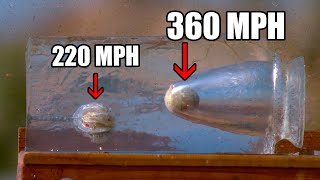 Cannon Ball vs Ballistic Gel in Ultra Slow Mo  The Slow Mo Guys [upl. by Sibeal]