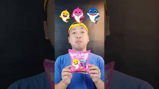 Snack Baby Shark asmr mukbang makansesuaiemoji babyshark pinkfong mommyshark daddyshark [upl. by Tabbatha399]