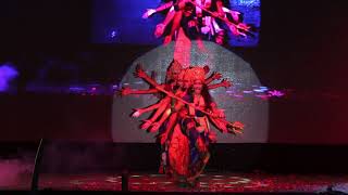 Aigiri Nandini  Durga Pooja Dance  AITS Rajampet [upl. by Citron]