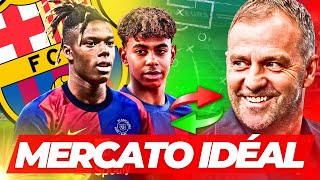 🇪🇸 MON MERCATO IDÉAL DU FC BARCELONE 20242025 [upl. by Tesler]