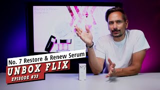 No 7 Restore amp Renew Day amp Night Serum review unboxflix serum restore [upl. by Stanislaus]