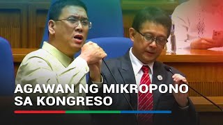 DOH budget hearing ends in mic scuffle  ABSCBN News [upl. by Dara]