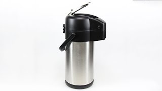 Thermos à pompe isotherme 3 litres [upl. by Aitahs528]