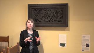 Two Minutes with the Curator Elmslie Fretwork panel PurcellCutts House [upl. by Nareik515]