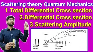 Differential scattering cross section in quantum mechanics  Total and differential cross section [upl. by Acirderf818]