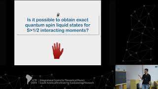 Vanuildo S Carvalho  Multipolar spin liquid in an exactly solvable model for J  32 moments [upl. by Htor]