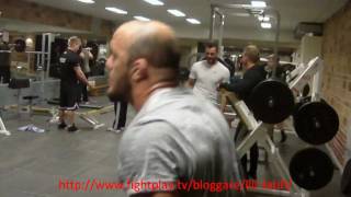 FIGHTPLAYTV  Ilir Latifi Gymövningar [upl. by Hteb]