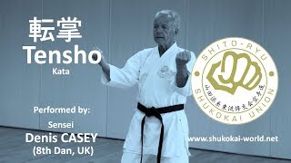 Tensho kata 転掌  Shitoryu Shukokai Karate Do Union [upl. by Eeneg]