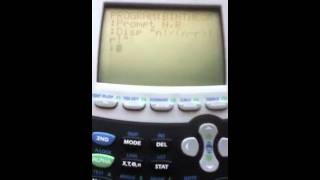 How to program the binomial theorem on a TI 84 calculator [upl. by Odelle]