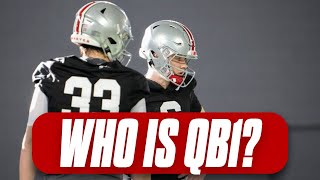 Latest on Buckeyes undecided QB battle defensive depth chart taking shape  Ohio State football [upl. by Ycnaffit]