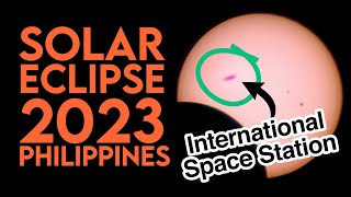 Solar Eclipse of April 20 2023 Philippines POV [upl. by Dloraj]