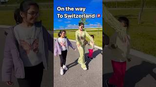 Hum chale Switzerland 🇨🇭 ghumne  Indian family in Europe  Family trip [upl. by Lleval]