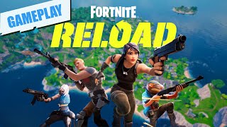 Unedited Gameplay of Fortnite Reload No Commentary [upl. by Fidelia]