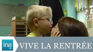 La rentrée des classes à Pfulgriesheim  Archive vidéo INA [upl. by Joseito27]