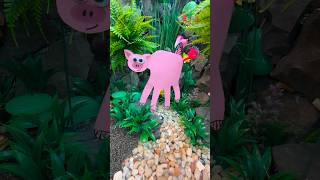 DIY Handprint Pig Craft 🐷  Easy and Beautiful Paper Art for Kids diy craft craftyfun kids [upl. by Adamek906]