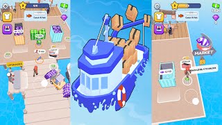 Seaport Master Gameplay Mobile Game Walkthrough All Levels Android Ios 2 [upl. by Theresa]