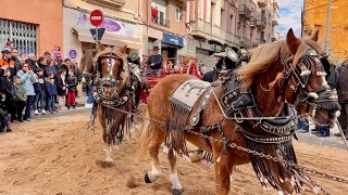 Els TRES TOMBS de SANT ANTONI Valls 2023 44a Edició  Muralla del Castell [upl. by Nosirrah987]