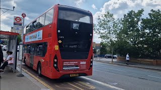 Thrash  Regen Arriva London HT3 SK20BGE Bus Route 202 [upl. by Onit738]