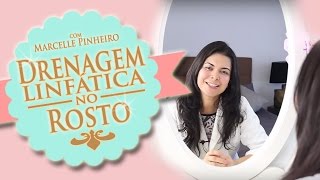 Como fazer drenagem linfática no rosto [upl. by Novoj]