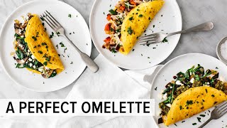 HOW TO MAKE AN OMELETTE  perfect every time [upl. by Niwre]