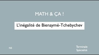 Linégalité de Bienaymé Tchebychev [upl. by Neveda94]