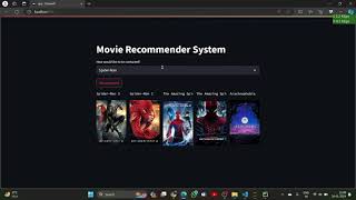 Movie Recommendation System using Collaborative Filtering [upl. by Gagne]