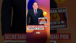 ¡Así sí 🫡🥴 Secretario de Seguridad de Tamaulipas pide a delincuentes quotrespetarquot las elecciones 🤐🫠 [upl. by Ellinet778]